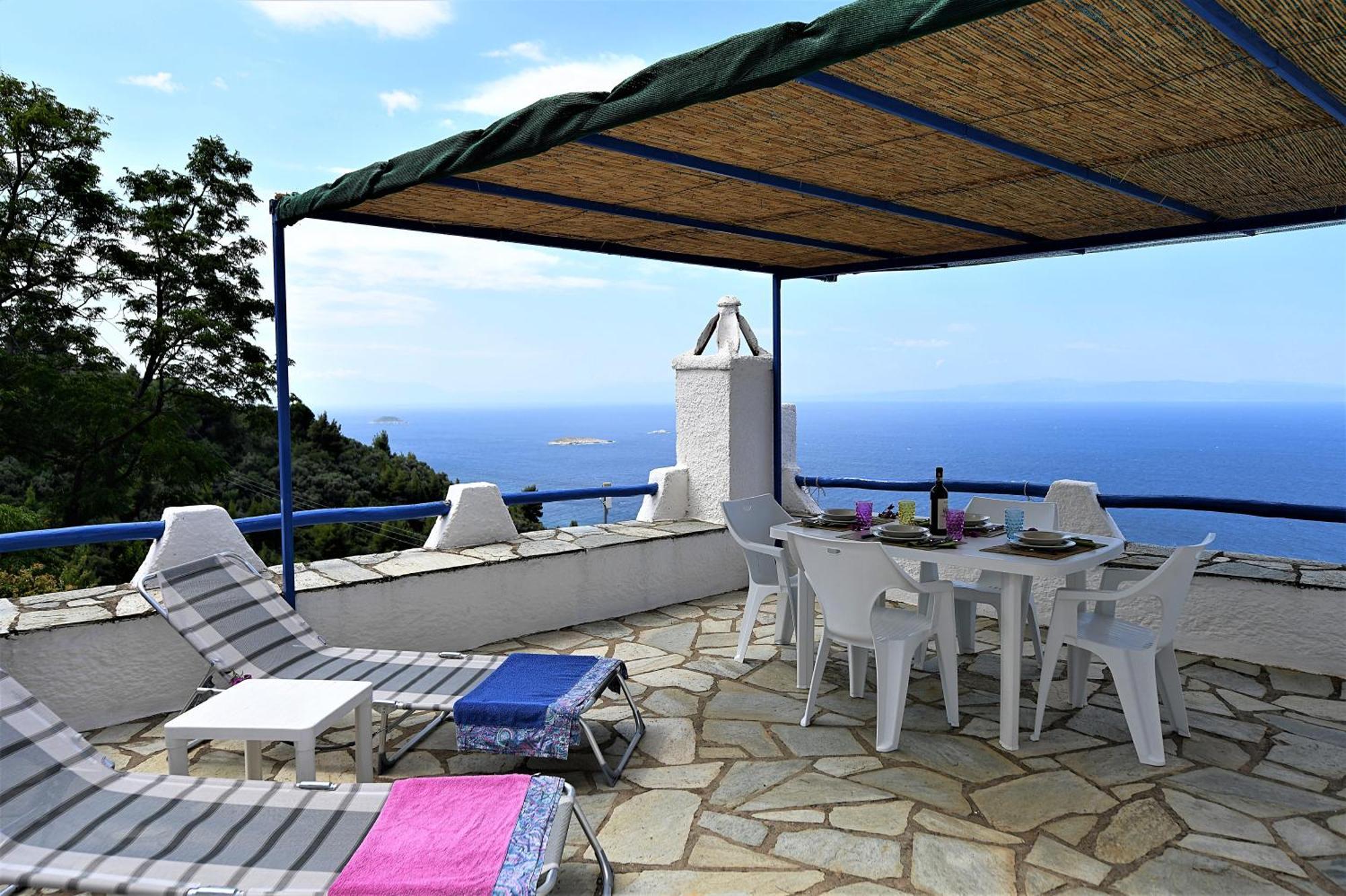 Secret Sporades Panoramic Residence Klima  Bagian luar foto