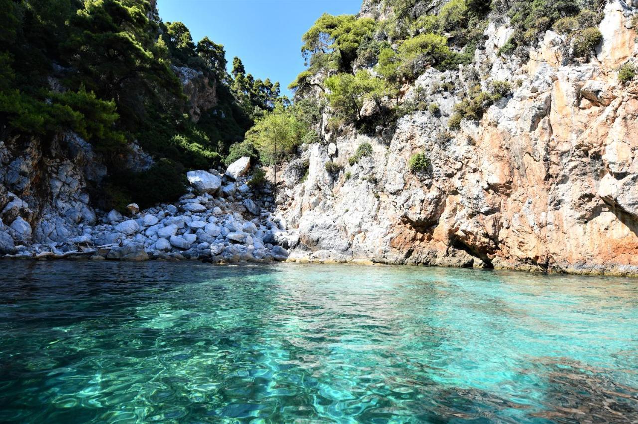 Secret Sporades Panoramic Residence Klima  Bagian luar foto