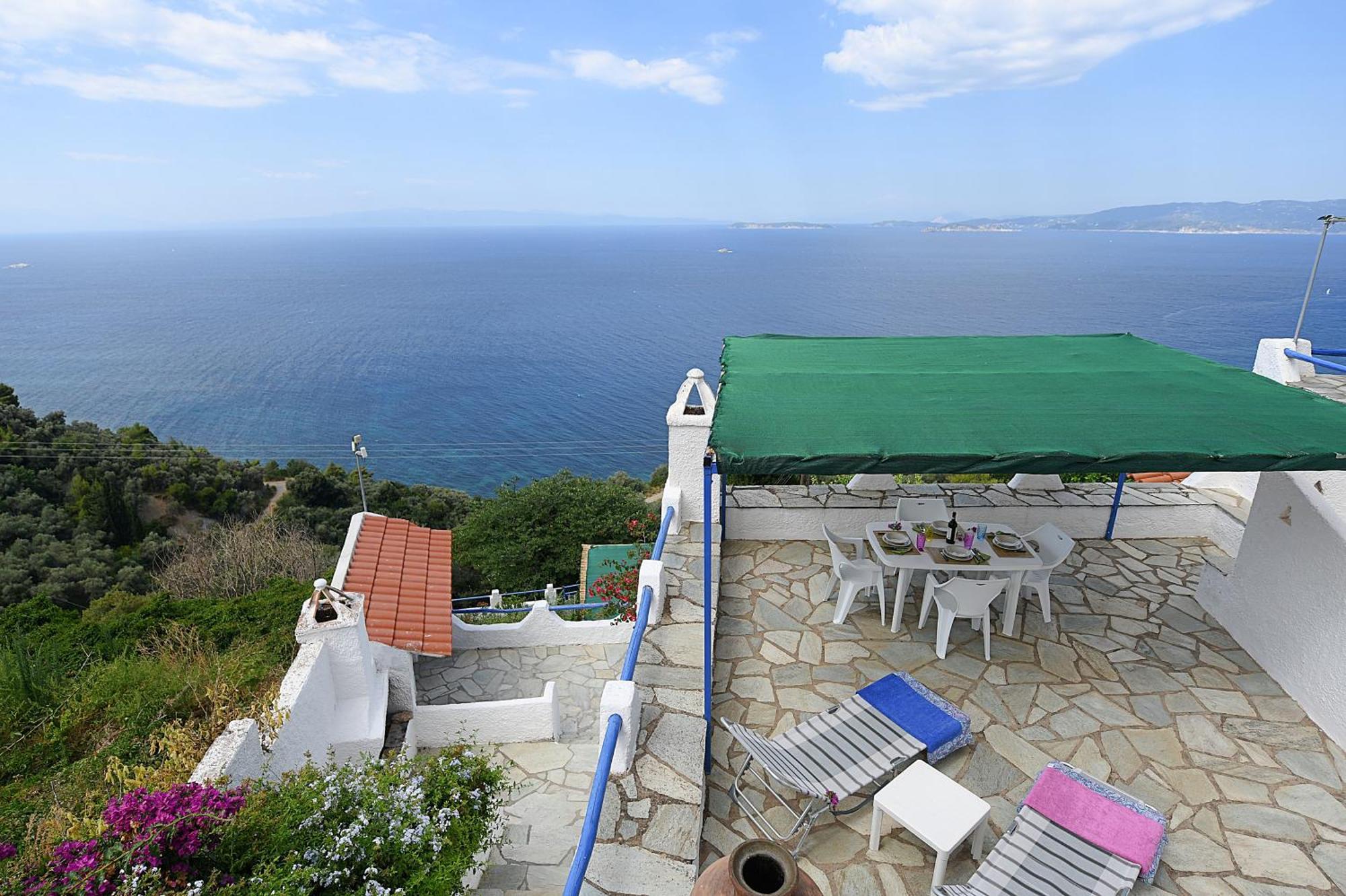 Secret Sporades Panoramic Residence Klima  Ruang foto