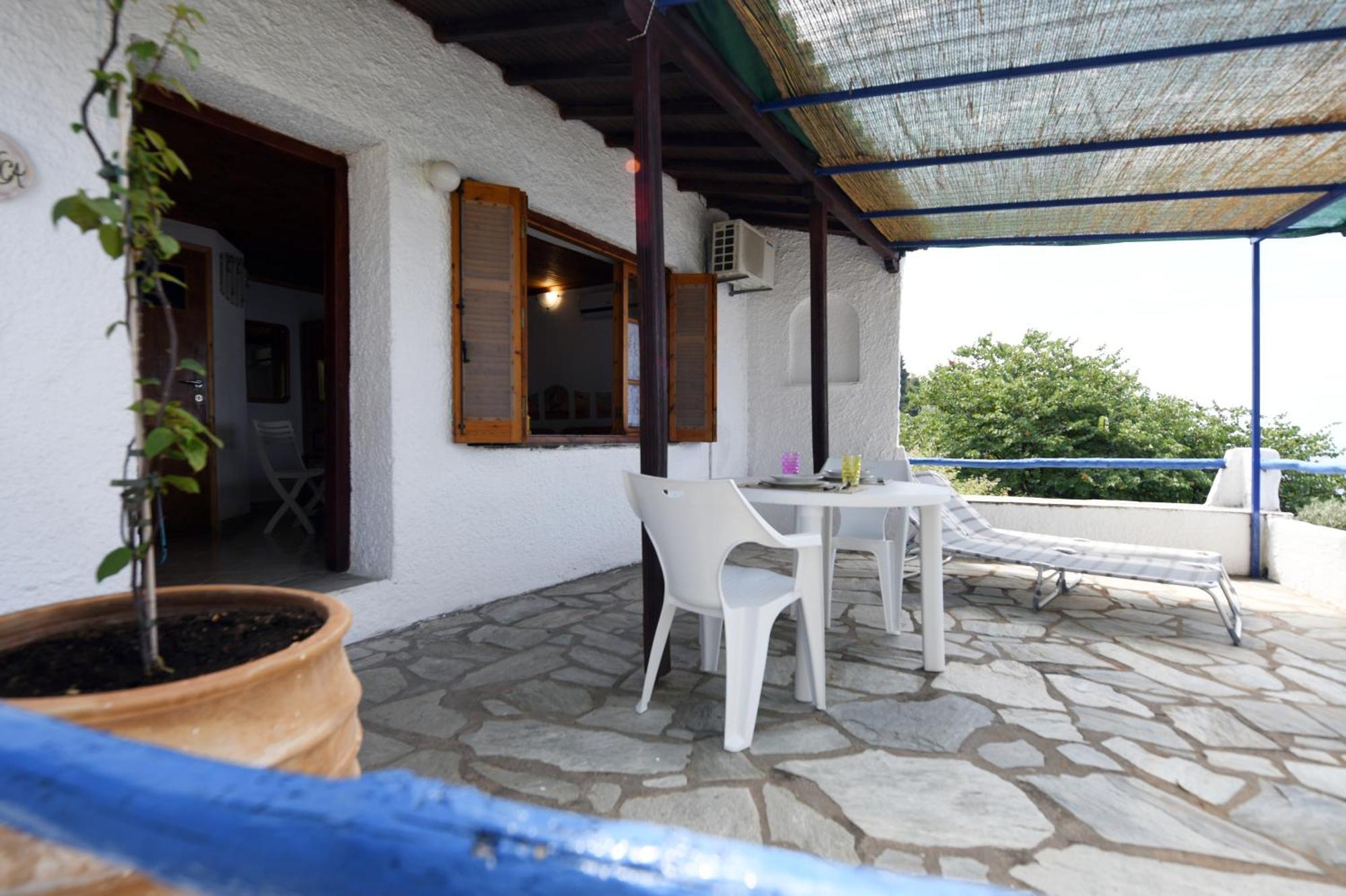 Secret Sporades Panoramic Residence Klima  Ruang foto