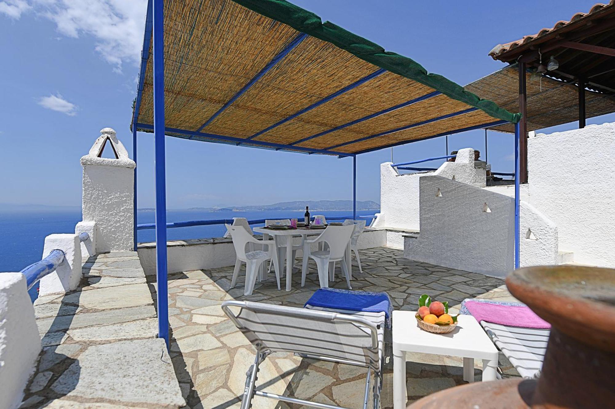 Secret Sporades Panoramic Residence Klima  Ruang foto