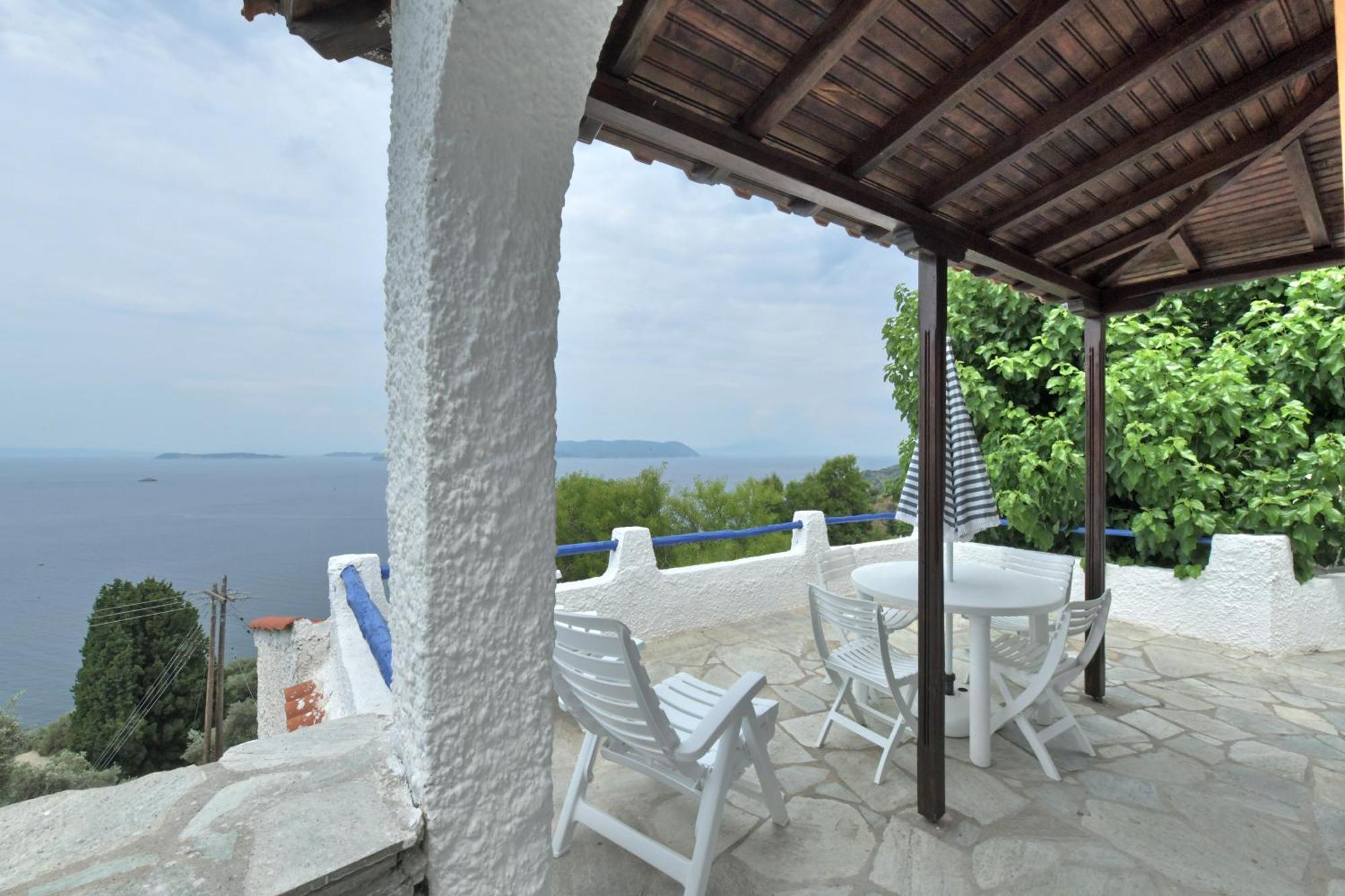 Secret Sporades Panoramic Residence Klima  Ruang foto