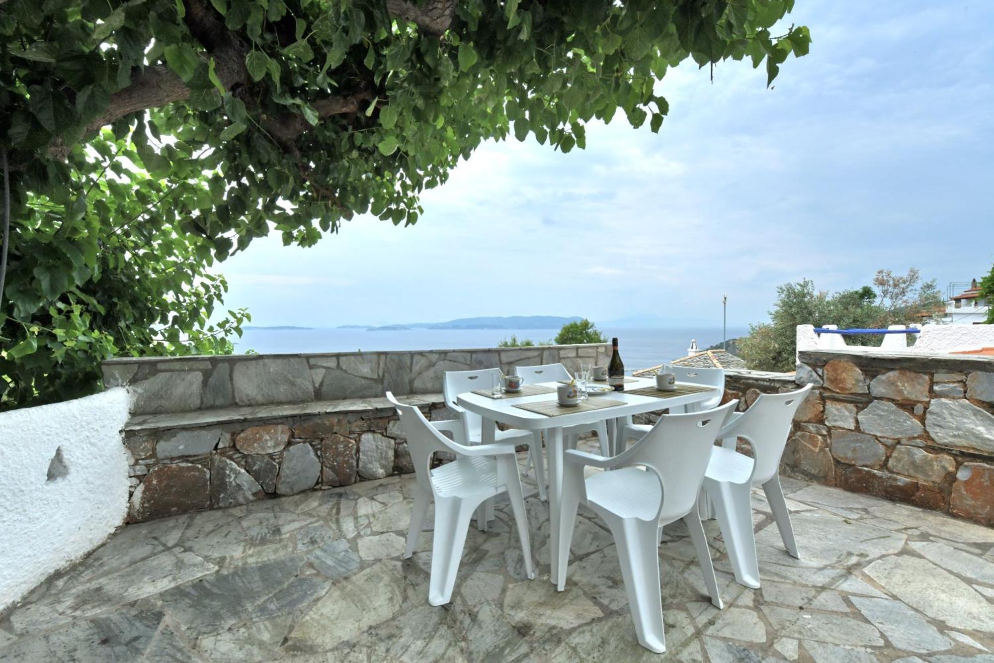 Secret Sporades Panoramic Residence Klima  Ruang foto