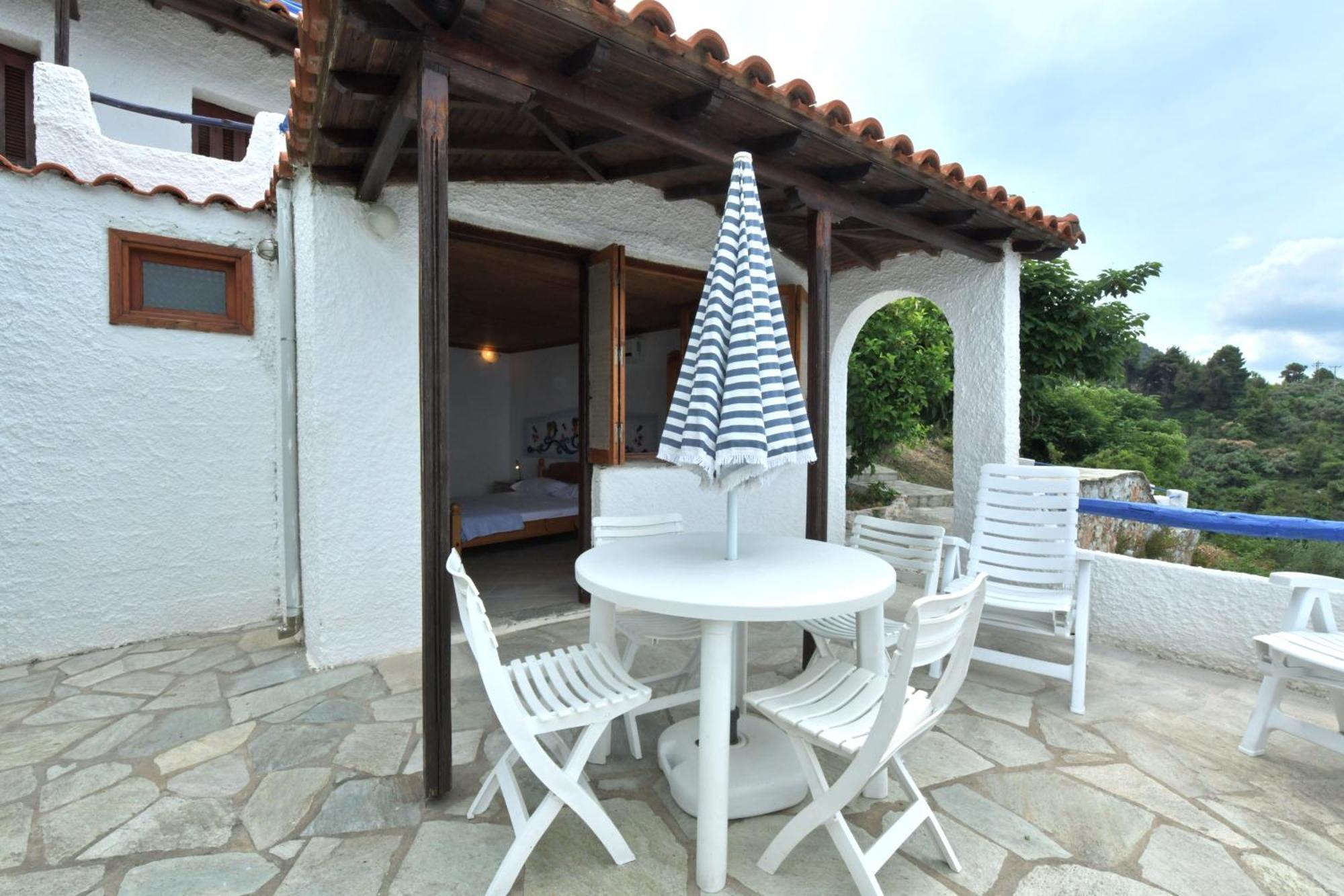 Secret Sporades Panoramic Residence Klima  Ruang foto