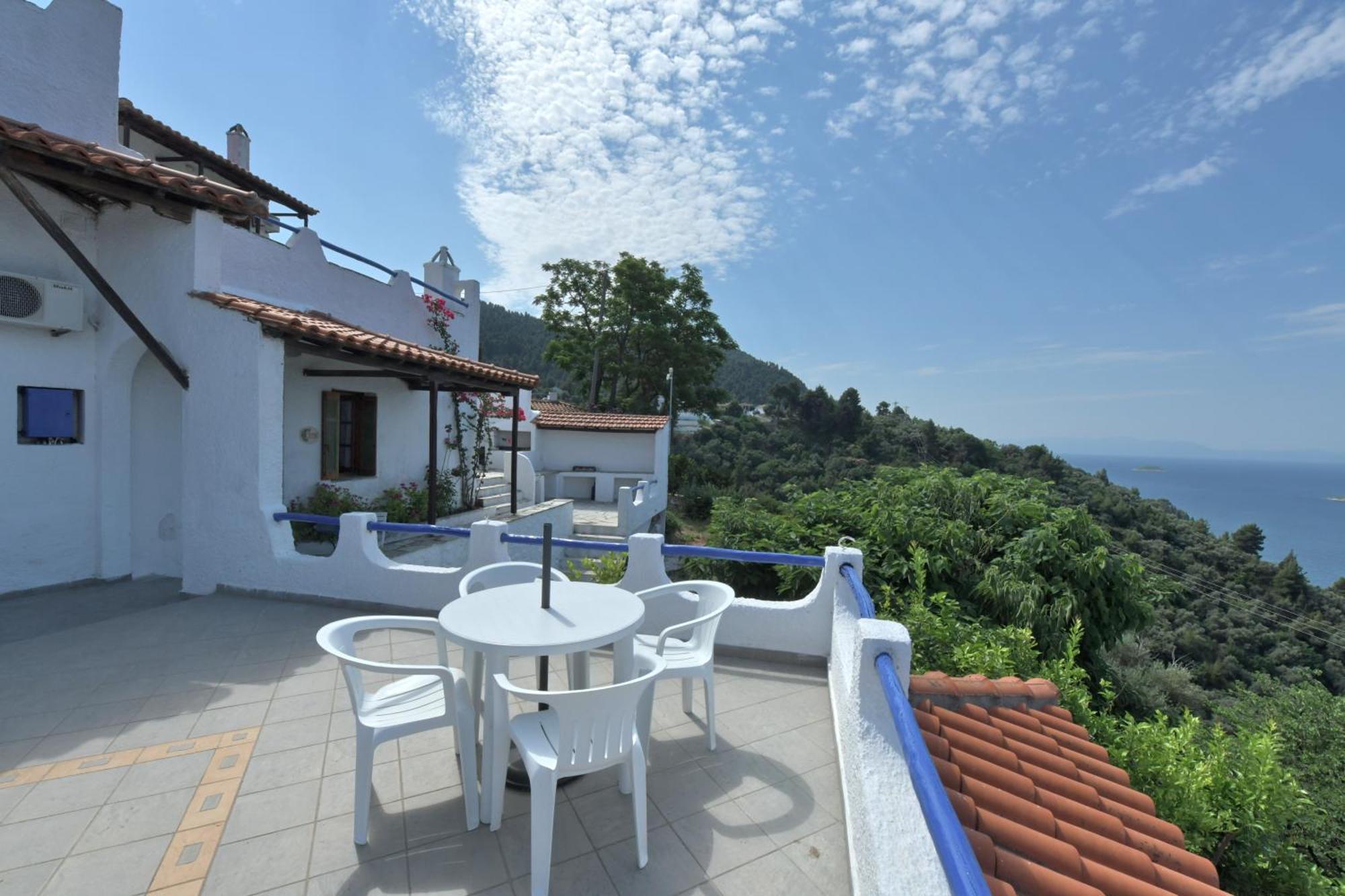 Secret Sporades Panoramic Residence Klima  Ruang foto