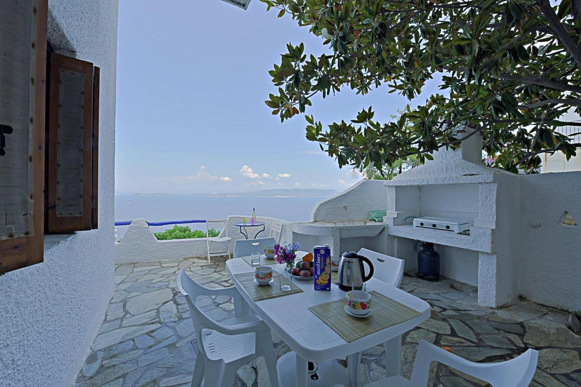 Secret Sporades Panoramic Residence Klima  Ruang foto