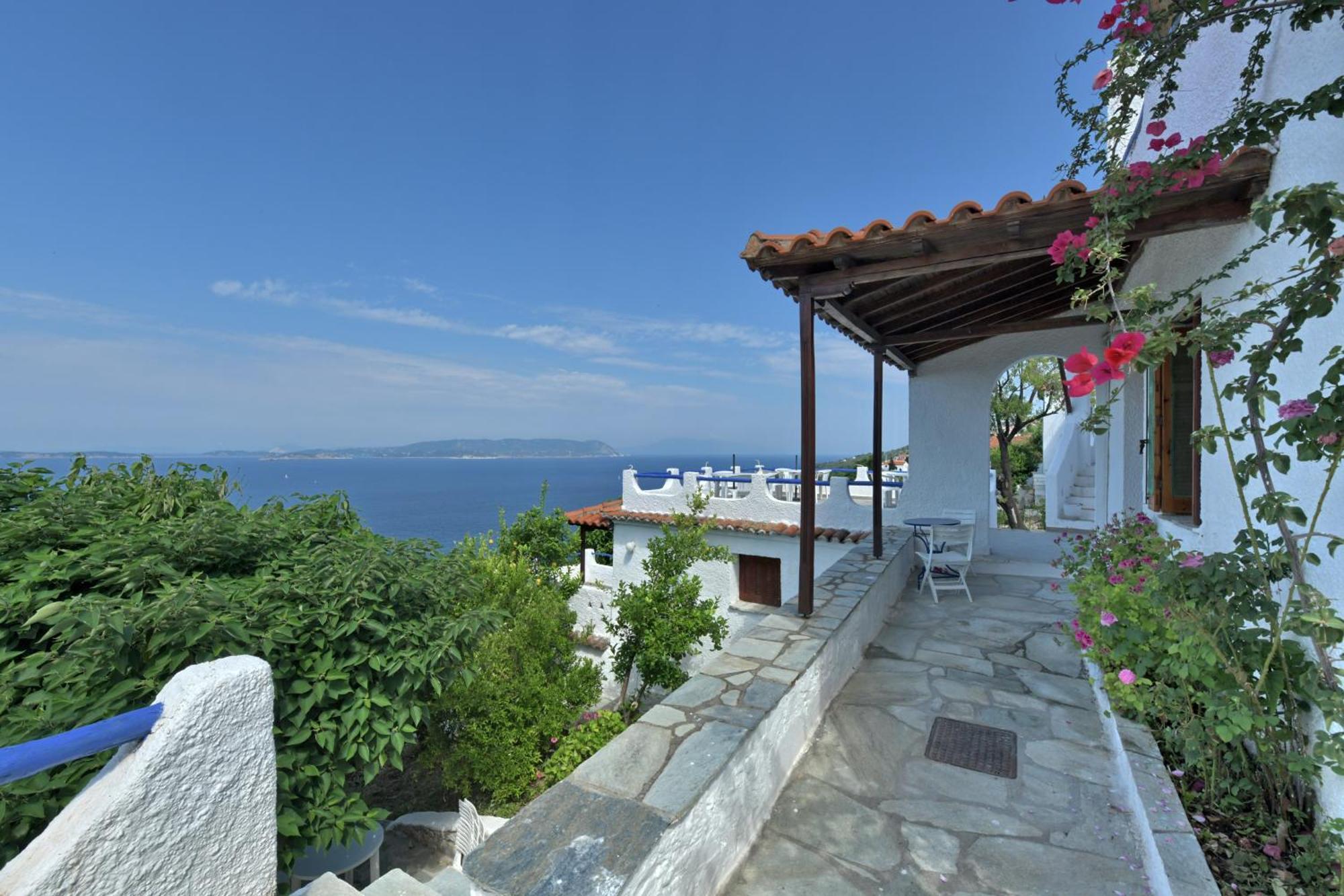 Secret Sporades Panoramic Residence Klima  Ruang foto
