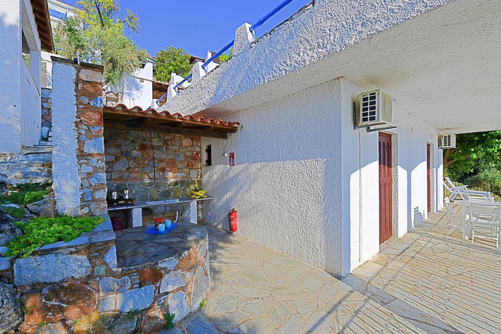 Secret Sporades Panoramic Residence Klima  Ruang foto