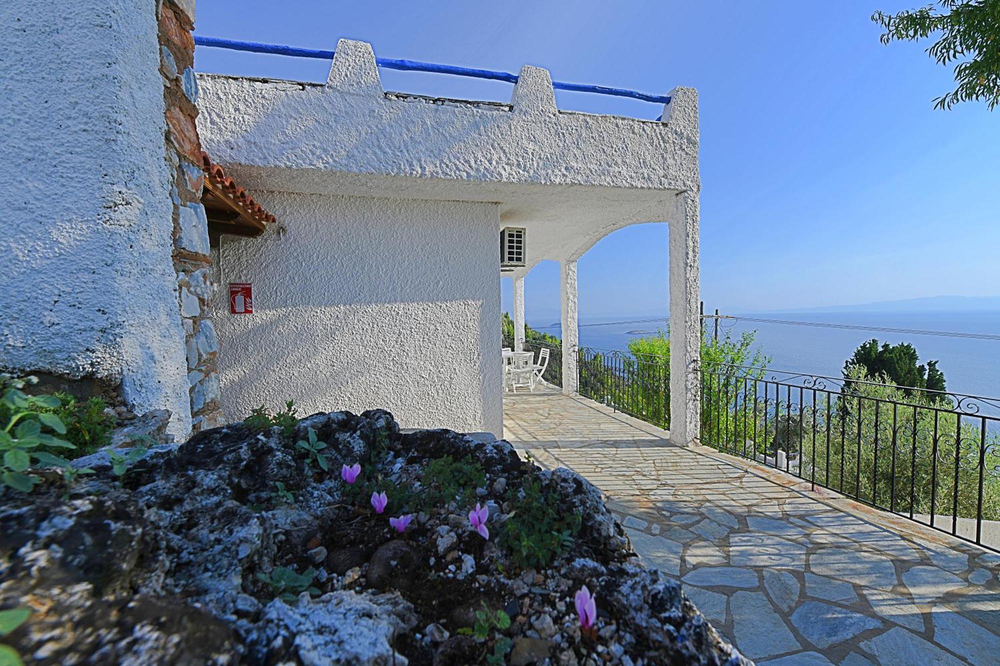 Secret Sporades Panoramic Residence Klima  Ruang foto